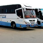 Bus strike in Kampala Uganda