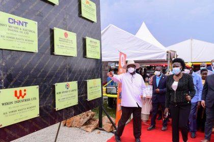 Museveni commissions 16 factories