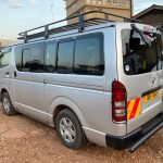 Abduction VAN - The abductors purportedly stated that they needed to question Mr. Bwambale at the Special Investigations Unit (SIU) in Kireka. They encircled him, subsequently forcibly moving him into a silver Toyota Hiace, commonly known as a drone, where the remaining men in UPDF uniforms waited.