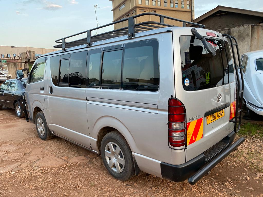 Abduction VAN - The abductors purportedly stated that they needed to question Mr. Bwambale at the Special Investigations Unit (SIU) in Kireka. They encircled him, subsequently forcibly moving him into a silver Toyota Hiace, commonly known as a drone, where the remaining men in UPDF uniforms waited.
