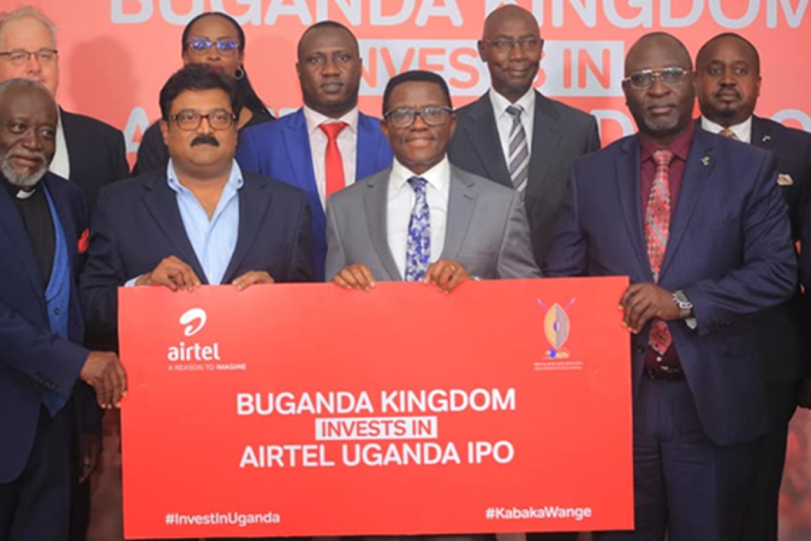 Buganda Kingdom Invests in Airtel Uganda's IPO