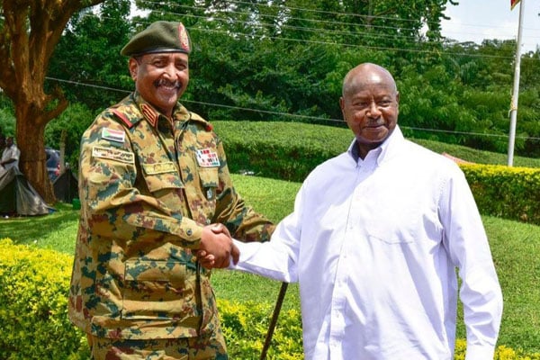 Sudan's Warlord Burhan Jets Off Again, This Time to Chat with Uganda's Museveni