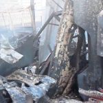 Investigation Underway After Fire Engulfs Lwengo Garage, Causing Extensive Damage