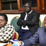 Minister Muyingo and Sarah Bugoosi