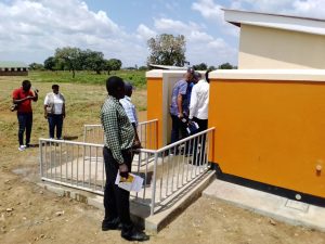 One of the latirnes constructed by the Amref with fundinds from Pwf One of the latirnes constructed by the Amref with fundinds from Pwf