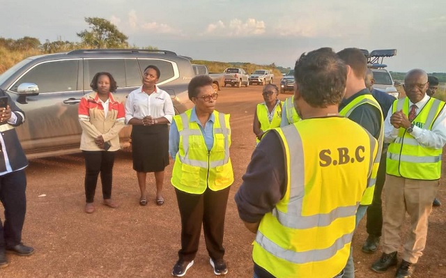 Slow Pace of Construction Worries Inspector General of Government at Kabalega Airport
