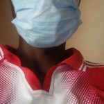 The used of face mask helped so much during the Covid 19 pandemic. Photo by Wilfred Okot.