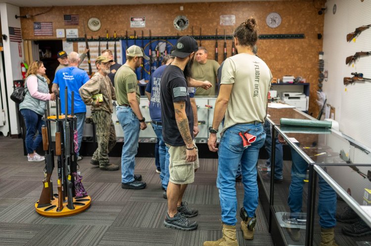 Gun stores in Maine see brisk business in wake of Lewiston shootings