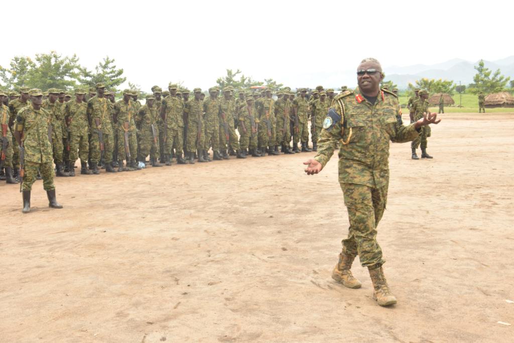 Major General Olum Delivers Harsh Wake Up Call to Local Defence Forces