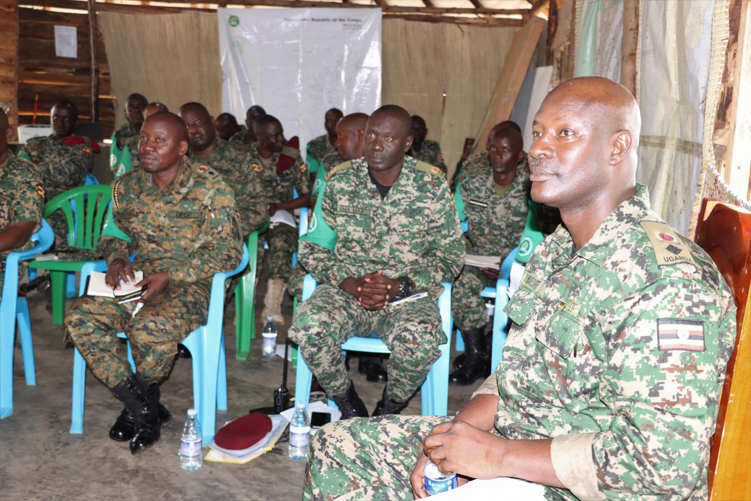 New Deputy Commander Lt Col Frank Tumwesigye Takes Charge at UPDF Contingent Under EACRF