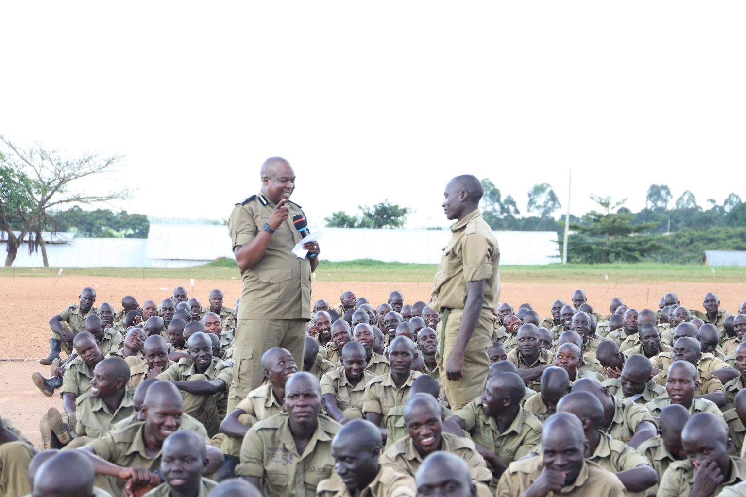 SCP Kafeero Tips Officers On Integrity and Professionalism Uganda Police Force