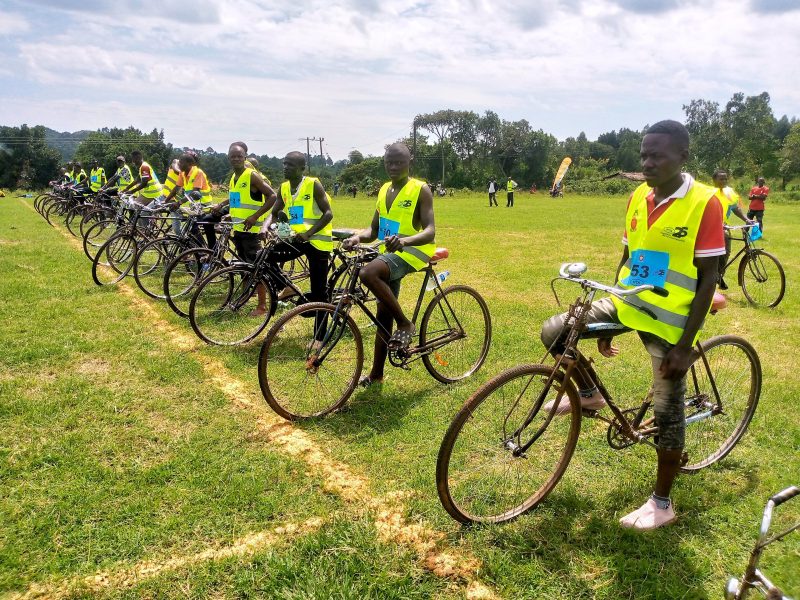 bicycle race and football tournament unite bunyoro kingdom