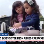 brave 7 year old rescues sister as grandfathers car gets carjacked
