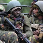 east african troops stop wazalendo militants at kiwanja in eastern dr congo