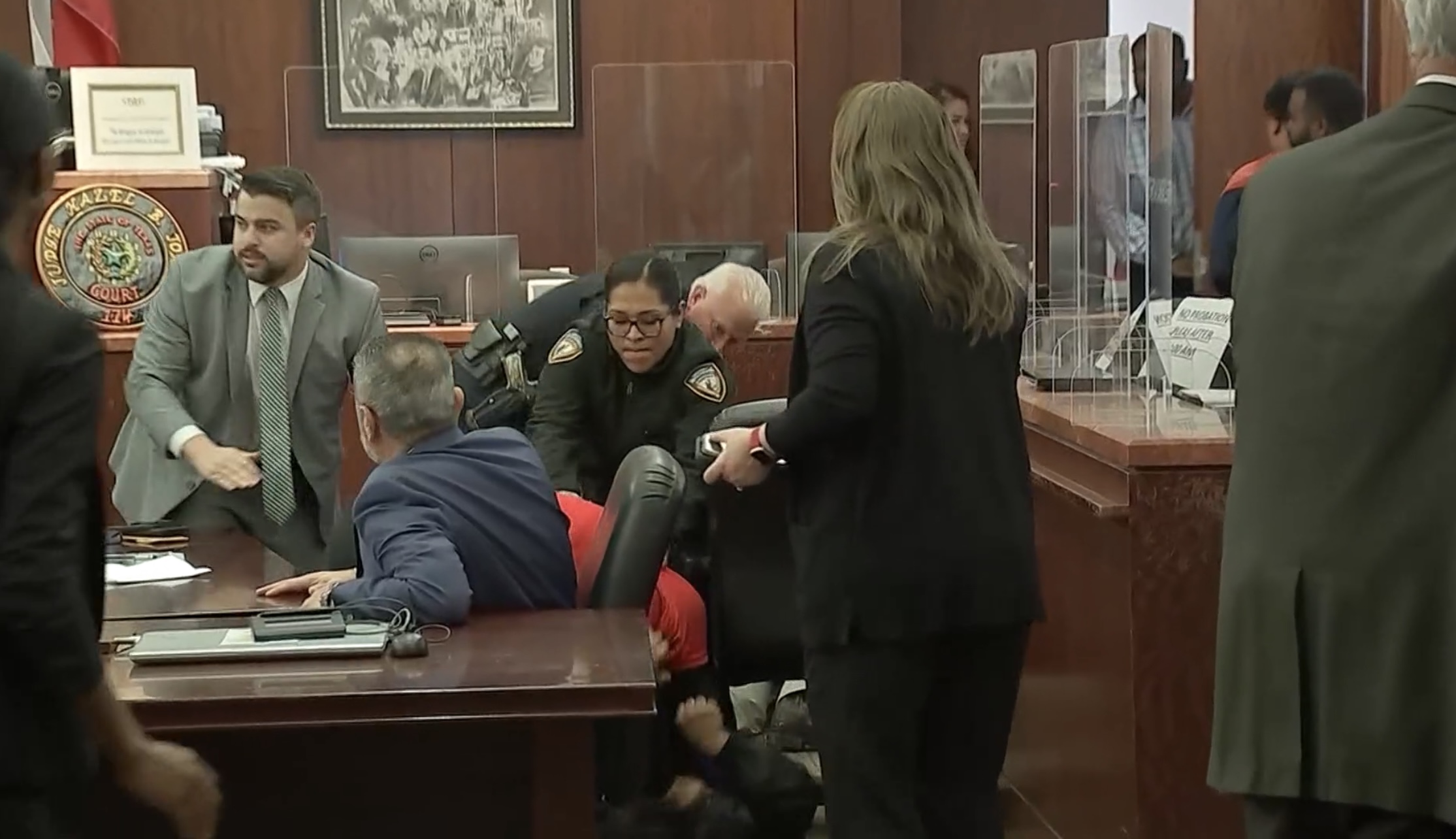 emotional outburst erupts in texas court during murder trial