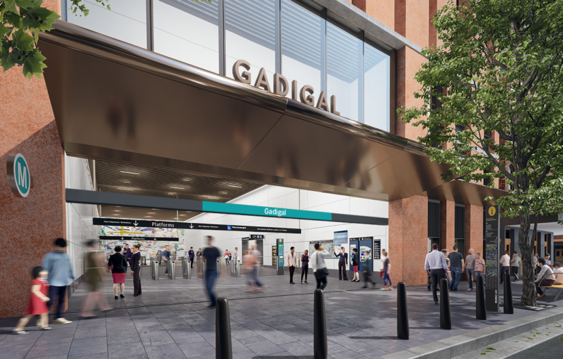 gadigal metro station a new addition to central sydney transport network