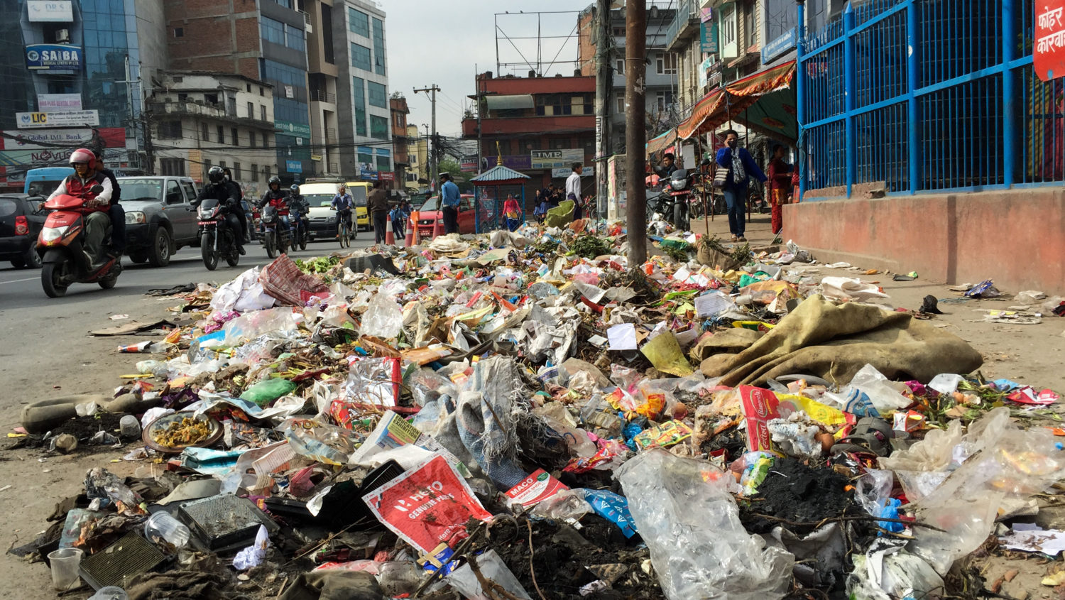 garbage piles up in iganga town as collection trucks remain scarce