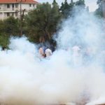 lira protesters met with tear gas from police