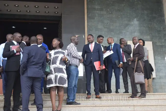 opposition threatens to completely boycott parliament over security raid on nup offices