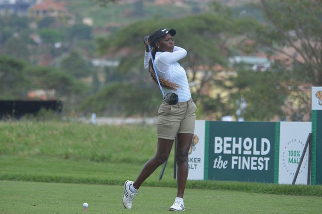 peace amooti kabasweka leads the way at uganda ladies open
