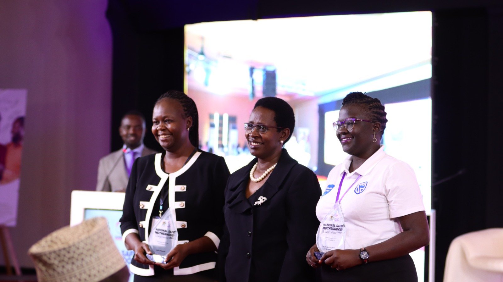 safe motherhood award presented to stanbic bank for exceptional contribution