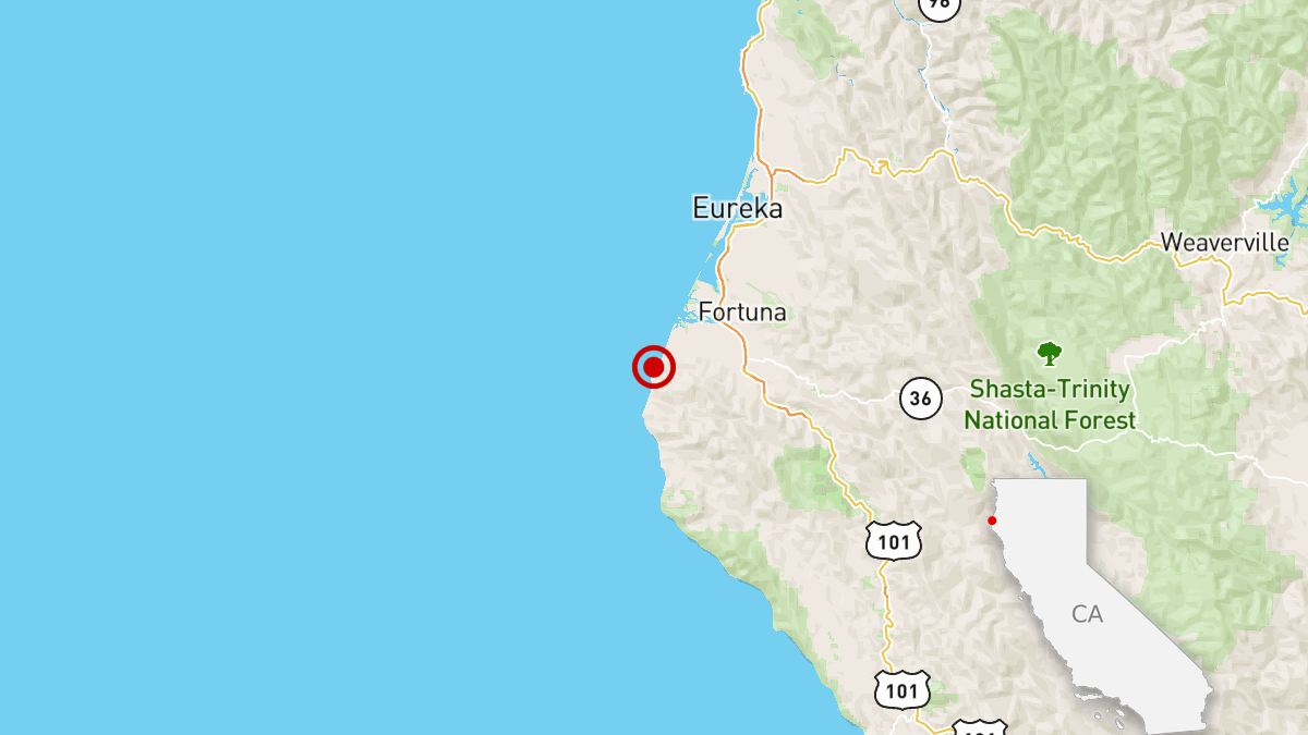 small earthquake in northern california prompts alert system activation