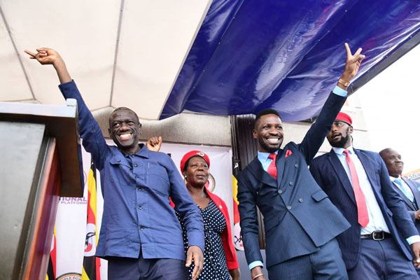 Besigye Bobi Wine NUP