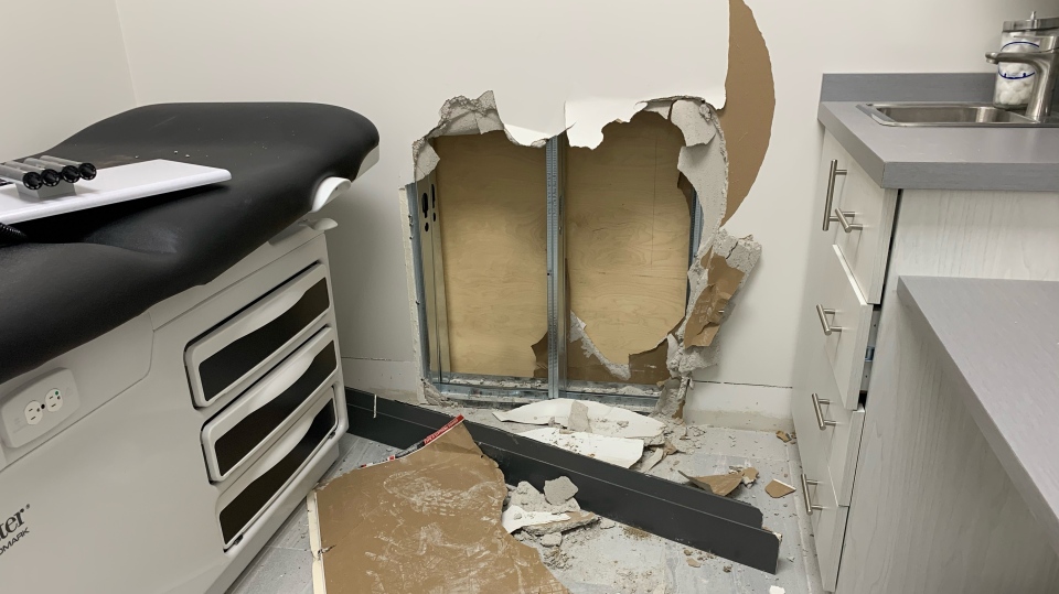 Health Center Breakin