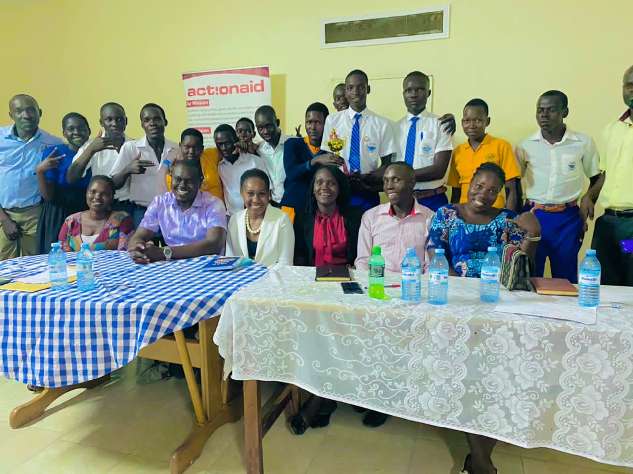 Hon Irene, Judgees and all students take a group photo Hon Irene, Judgees and all students take a group photo
