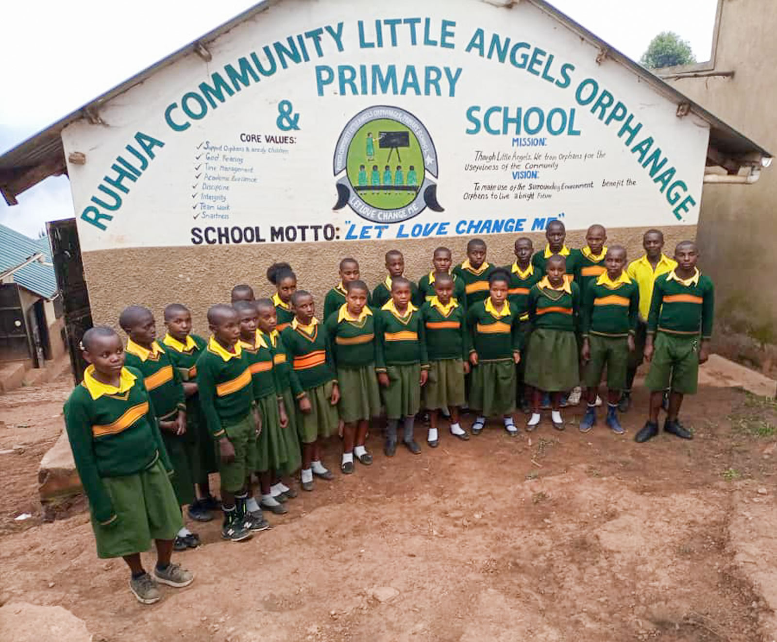 Little Angels Orphanage and Primary School located in Ruhija