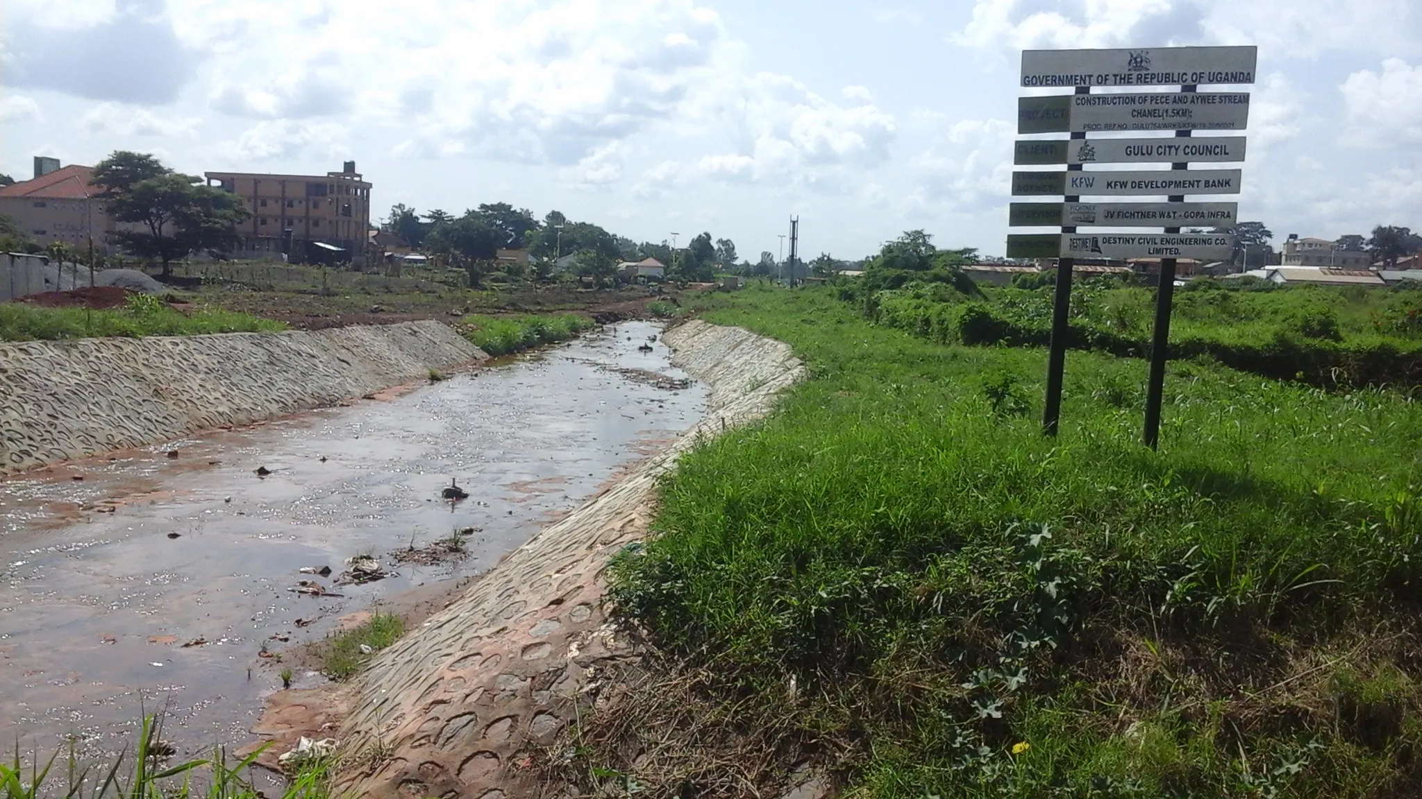 Pece Stream Investor Encroachment Threatens Gulu City Wetland