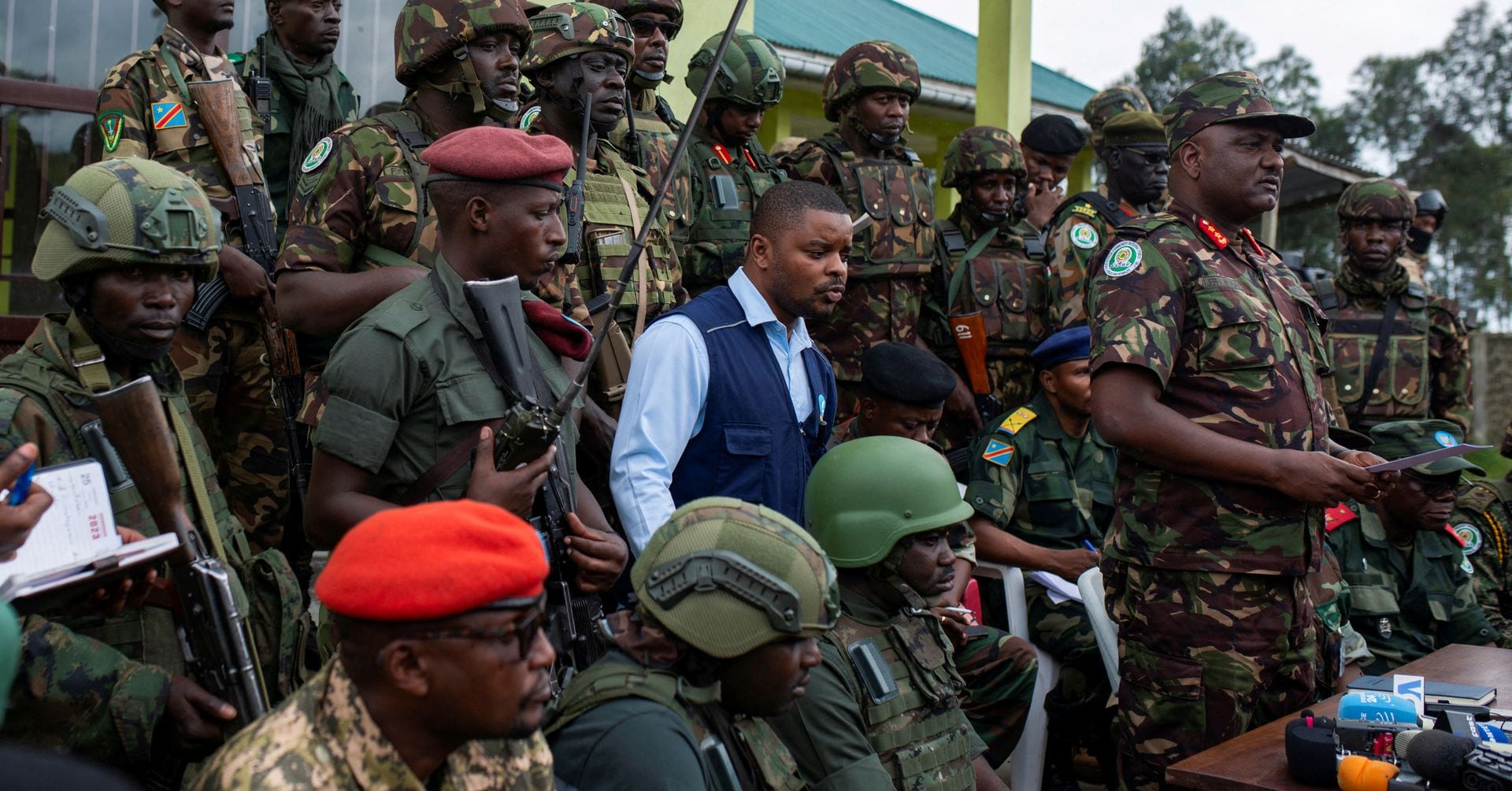 eacrf on high alert developments unfold as drc and m23 forces clash