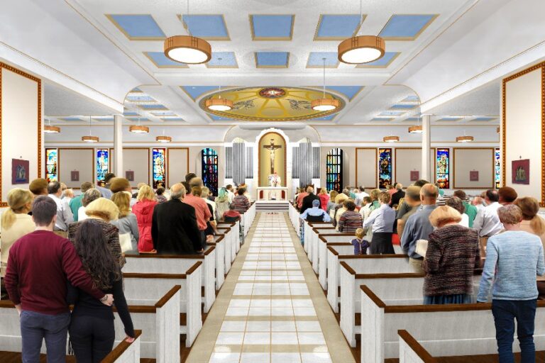 grand opening of new christ the king church set for saturday