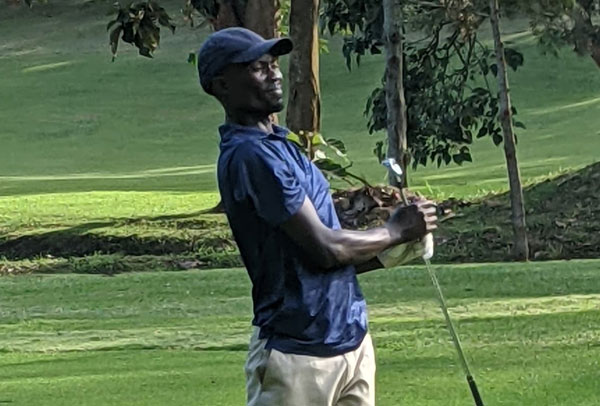 rodel gaita takes the lead at stanbic bank entebbe open