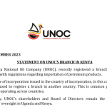 uganda national oil company clarifies opening of oil import branch in kenya