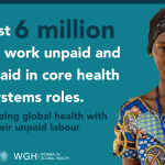 women activists call for recognition of unpaid care work