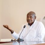 President Museveni meets HH Charles Wesley Mumbere the Omusinga of the Rwenzururu Kingdom and Delegation at SHE 04