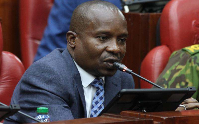 interior cabinet secretary kindiki takes firm stand against bandit aiding chiefs