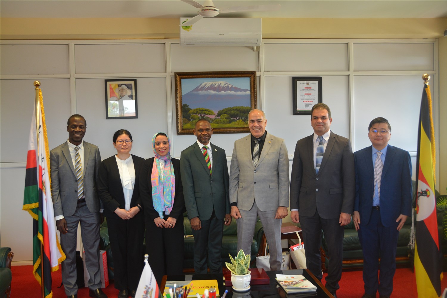 makerere university and egypt japan university of science and technology e just forge partnership