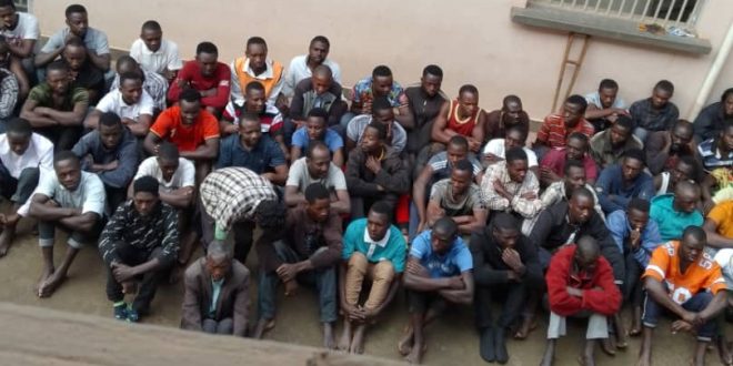 security operation in kabale leads to arrest of 48 suspected criminals