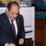 sisi claims victory with 89 6 in egypts 2024 presidential poll