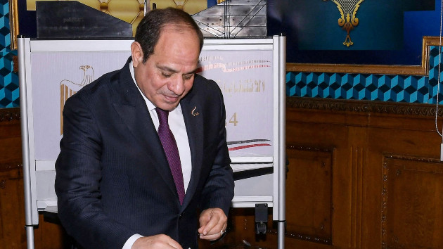 sisi claims victory with 89 6 in egypts 2024 presidential poll