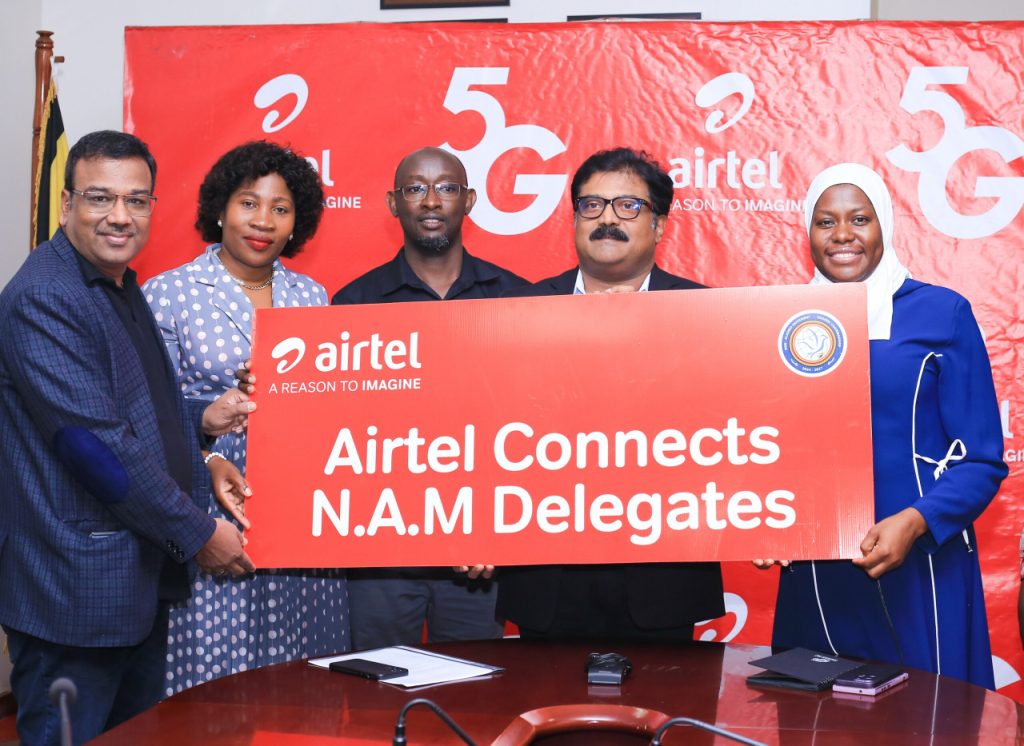 Airtel Uganda Donates 500 Sim Cards and Enhances Connectivity for NAM and G 77+China Summits
