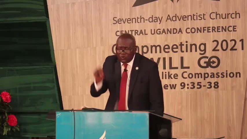 Central Uganda Conference Bishop Samuel Kajoba