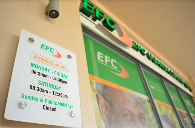 EFC Uganda closes service centers to streamline its services