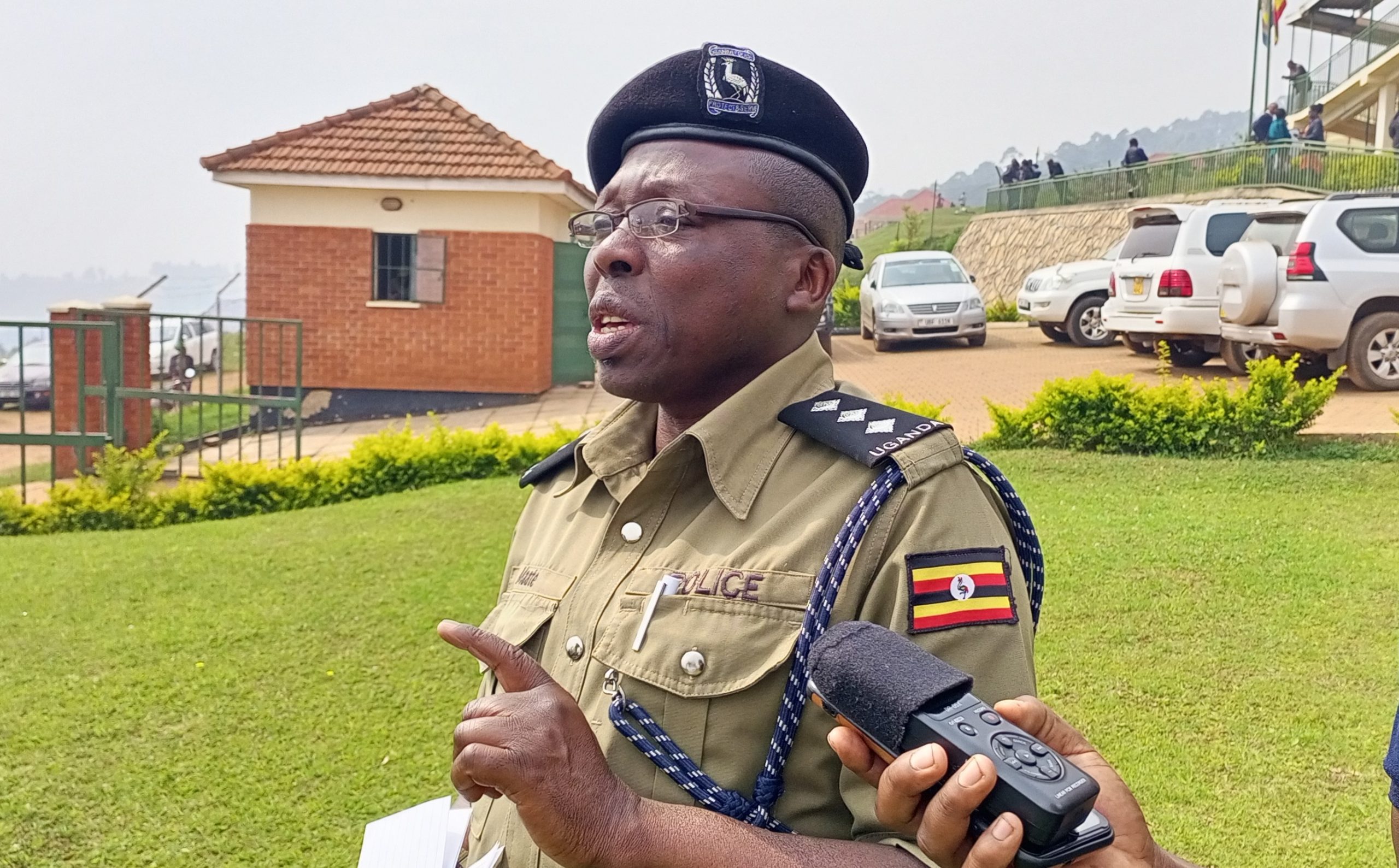 Elly Maate the Kigezi regional police spokeman scaled