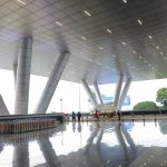 Entebbe International Airport's new terminal.