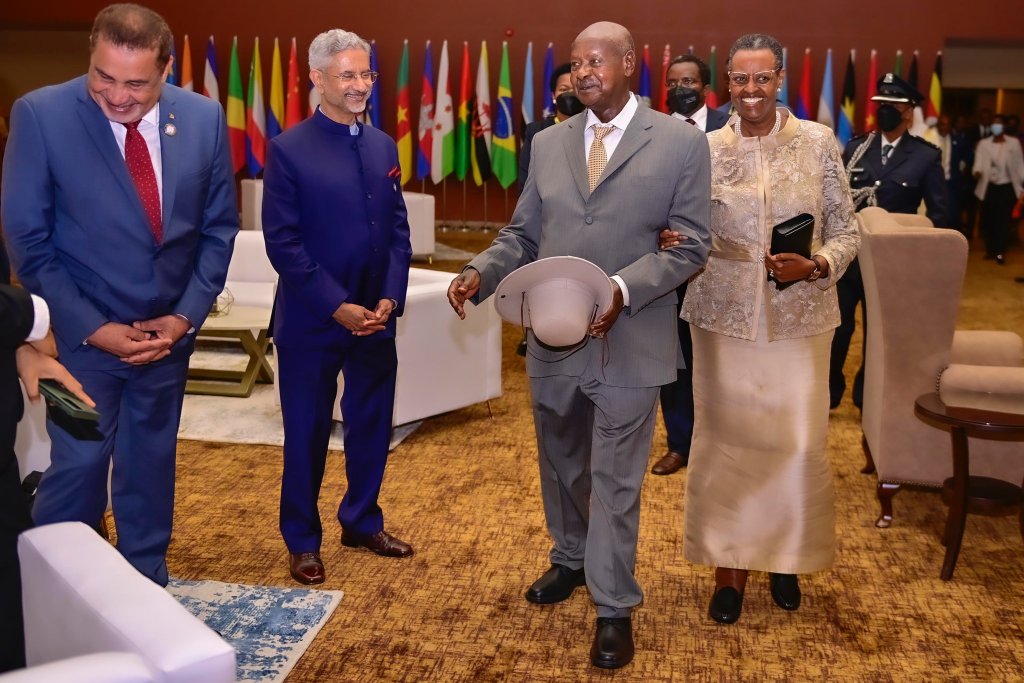 First Lady hosts visiting spouses in Uganda