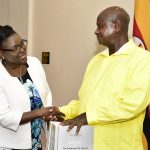 Justices Catherine Bamugemereire and Monica Mugenyi