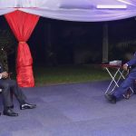 Museveni, Ghana's Akufo Addo meet on NAM Summit sidelines